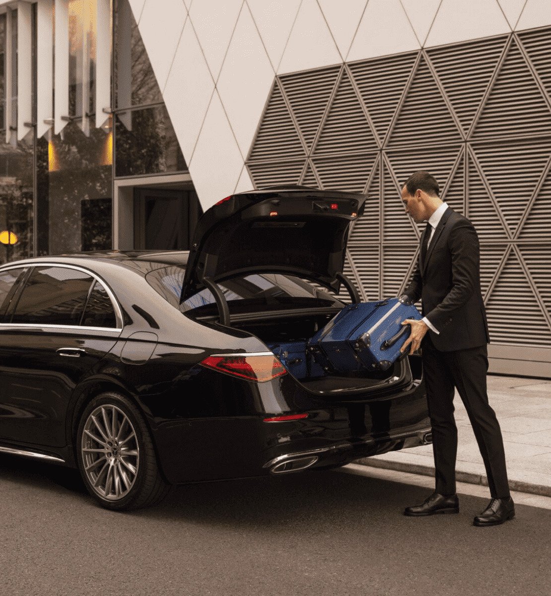 Safety and professional chauffeur